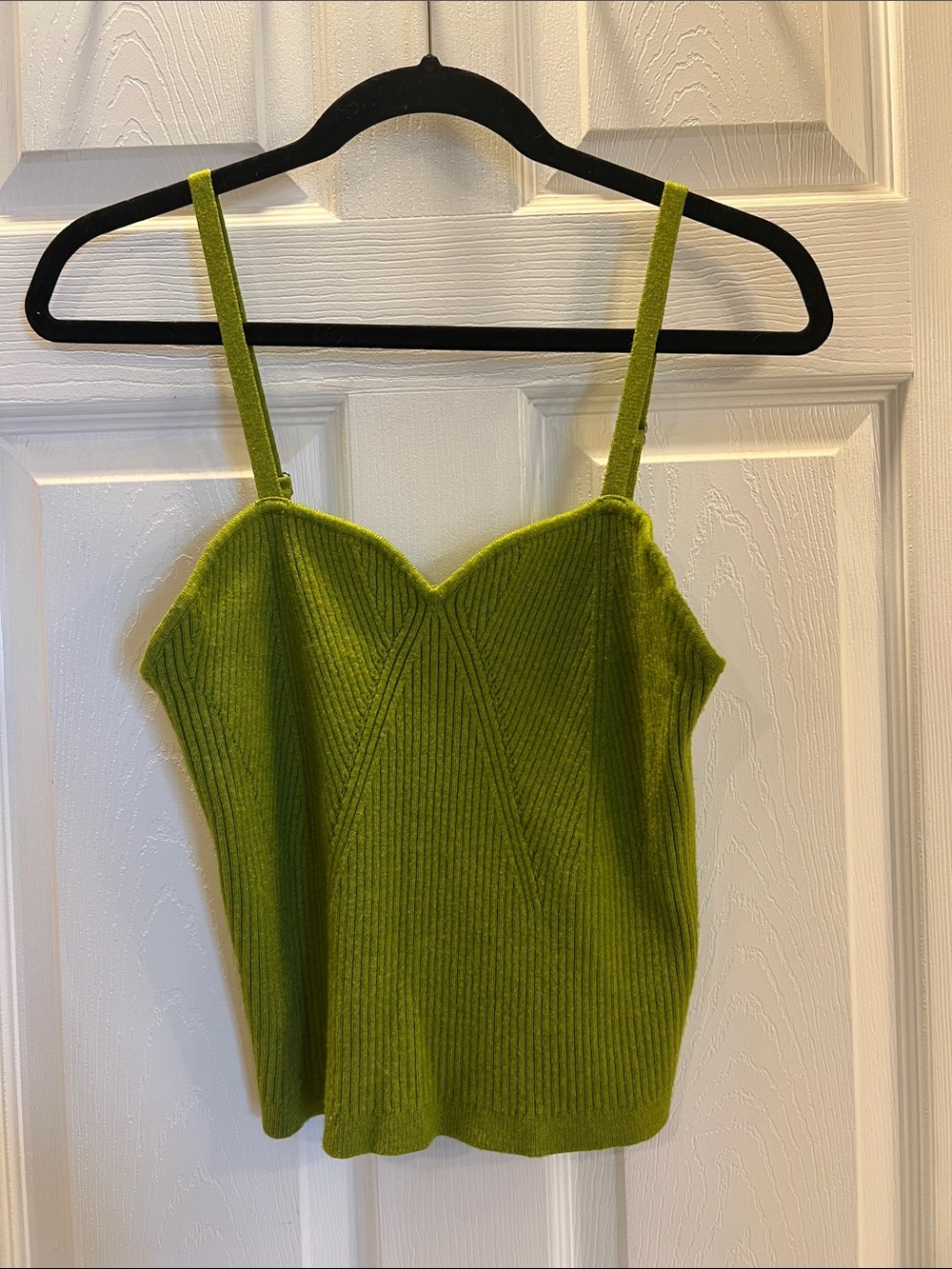 wild fable Olive Ribbed Sweetheart Camisole